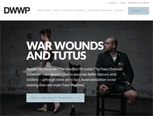 Tablet Screenshot of danishwoundedwarriors.com